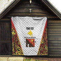 Personalized Papua New Guinea Quilt Hapi De bilong Indipendens PNG