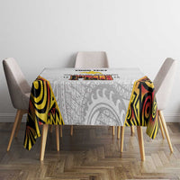 Personalized Papua New Guinea Tablecloth Hapi De bilong Indipendens PNG