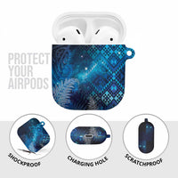 Aotearoa Taniko Matariki AirPods Case Cosmic Blue