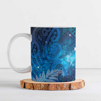 Aotearoa Taniko Matariki Ceramic Mug Cosmic Blue