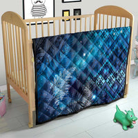 Aotearoa Taniko Matariki Quilt Cosmic Blue