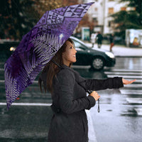 Aotearoa Taniko Matariki Umbrella Cosmic Violet