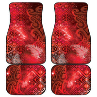 Aotearoa Taniko Matariki Car Mats Cosmic Red