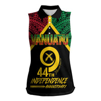 Vanuatu 44th Independence Anniversary Women Sleeveless Polo Shirt