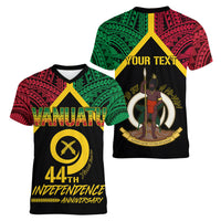 Vanuatu 44th Independence Anniversary Women V-Neck T-Shirt