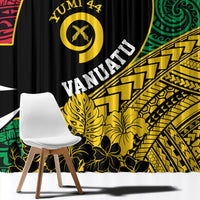 Vanuatu Independence Day Yumi 44 Window Curtain