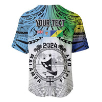 Malampa Fiji Day Baseball Jersey Gradient Style