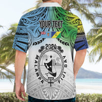 Malampa Fiji Day Hawaiian Shirt Gradient Style LT7 - Polynesian Pride