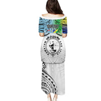 Malampa Fiji Day Puletasi Gradient Style LT7 - Polynesian Pride