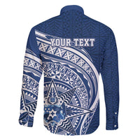 Tonga Queen Salote College Personalized Family Matching Off Shoulder Short Dress and Hawaiian Shirt Ngatu Tokelaufeletoa Motifs