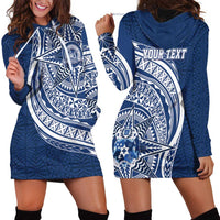 Tonga Queen Salote College Personalized Hoodie Dress Ngatu Tokelaufeletoa Motifs