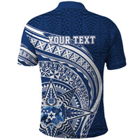 Tonga Queen Salote College Personalized Polo Shirt Ngatu Tokelaufeletoa Motifs
