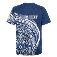 Tonga Queen Salote College Personalized Rugby Jersey Ngatu Tokelaufeletoa Motifs