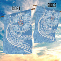 Tonga Apifo'ou Kolisi Personalized Garden Flag Ngatu Tokelaufeletoa Motifs
