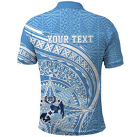Tonga Apifo'ou Kolisi Personalized Polo Shirt Ngatu Tokelaufeletoa Motifs