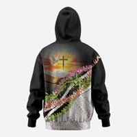 Hawaii Mokihana Mix Pikake Leis Mahalo 'Olelo Hoodie Black