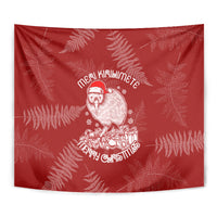 New Zealand Christmas Tapestry Silver Fern Mix Kiwi Bird Ver01 LT7 - Polynesian Pride