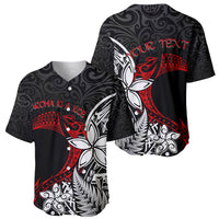 Valentine New Zealand Baseball Jersey Aotearoa Couple Maori Aroha Ki a Koe LT7 - Polynesian Pride