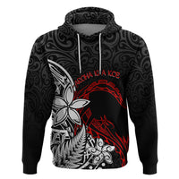 New Zealand Aotearoa Valentine Zip Hoodie Couple Maori Aroha Ki a Koe Ver.02 LT7 Pullover Hoodie Black - Polynesian Pride