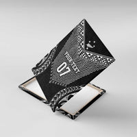 2025 Rugby Championship New Zealand Custom Canvas Wall Art Poutama Motifs - Polynesian Pride