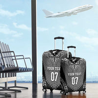 2025 Rugby Championship New Zealand Custom Luggage Cover Poutama Motifs - Polynesian Pride