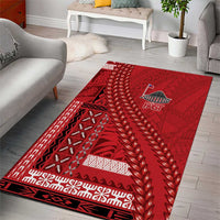 Samoa FAST Siapo Area Rug Tatau-Ulafala Vines - Polynesian Pride