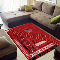Samoa FAST Siapo Area Rug Tatau-Ulafala Vines - Polynesian Pride