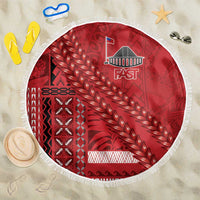 Samoa FAST Siapo Beach Blanket Tatau-Ulafala Vines - Polynesian Pride
