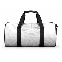 Tonga White Sunday Fakame Duffle Bag Tokelaufeletoa Kupesi