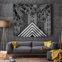 Aotearoa Taniko Pattern Tapestry Poutama Mix Kowhai Flowers