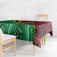 Vanuatu Personalized Tribal Tablecloth Aboriginal Inspired Mix Style - Polynesian Pride