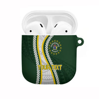 Cook Islands Rugby Personalized Avaiki AirPods Case GO Kuki