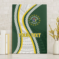 Cook Islands Rugby Personalized Avaiki Canvas Wall Art GO Kuki