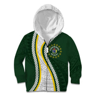 Cook Islands Rugby Personalized Avaiki Kid Hoodie GO Kuki