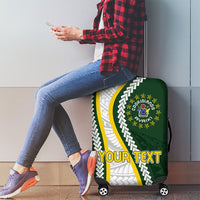 Cook Islands Rugby Personalized Avaiki Luggage Cover GO Kuki
