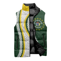 Cook Islands Rugby Personalized Avaiki Sleeveless Puffer Jacket GO Kuki