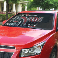 New Zealand Darts Personalized Hei Manaia Auto Sun Shade Classic Kowhaiwhai