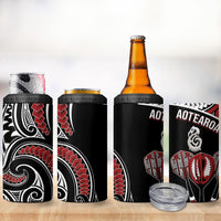 New Zealand Darts Hei Manaia 4 in 1 Can Cooler Tumbler Classic Kowhaiwhai
