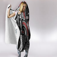 New Zealand Darts Personalized Hei Manaia Hooded Blanket Classic Kowhaiwhai