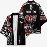 New Zealand Darts Personalized Hei Manaia Kimono Classic Kowhaiwhai