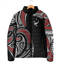New Zealand Darts Personalized Hei Manaia Padded Jacket Classic Kowhaiwhai