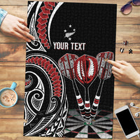 New Zealand Darts Personalized Hei Manaia Puzzle Classic Kowhaiwhai