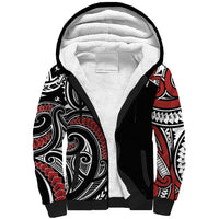 New Zealand Darts Personalized Hei Manaia Sherpa Hoodie Classic Kowhaiwhai
