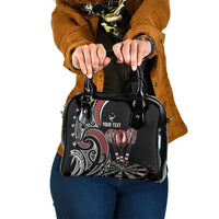 New Zealand Darts Personalized Hei Manaia Shoulder Handbag Classic Kowhaiwhai