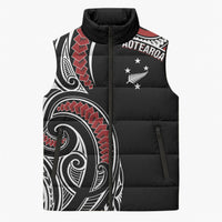 New Zealand Darts Personalized Hei Manaia Sleeveless Puffer Jacket Classic Kowhaiwhai