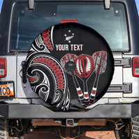 New Zealand Darts Personalized Hei Manaia Spare Tire Cover Classic Kowhaiwhai