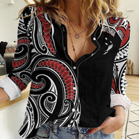 New Zealand Darts Personalized Hei Manaia Women Casual Shirt Classic Kowhaiwhai