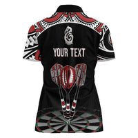 New Zealand Darts Personalized Hei Manaia Women Polo Shirt Classic Kowhaiwhai