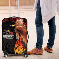 Papua New Guinea Luggage Cover Grunge Style 49th Independence Anni