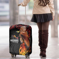 Papua New Guinea Luggage Cover Grunge Style 49th Independence Anni